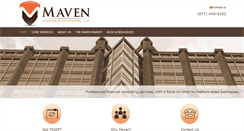 Desktop Screenshot of mavenstrategic.com